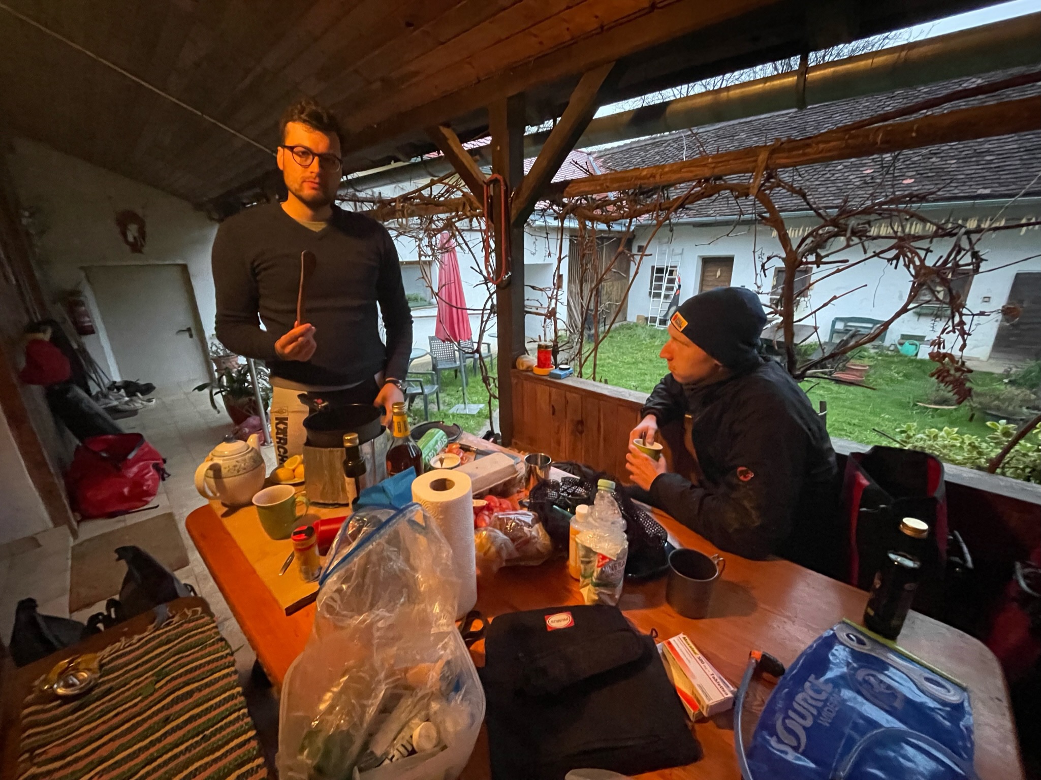 Abbildung zu Tag 22: Regen und Gastfreundschaft