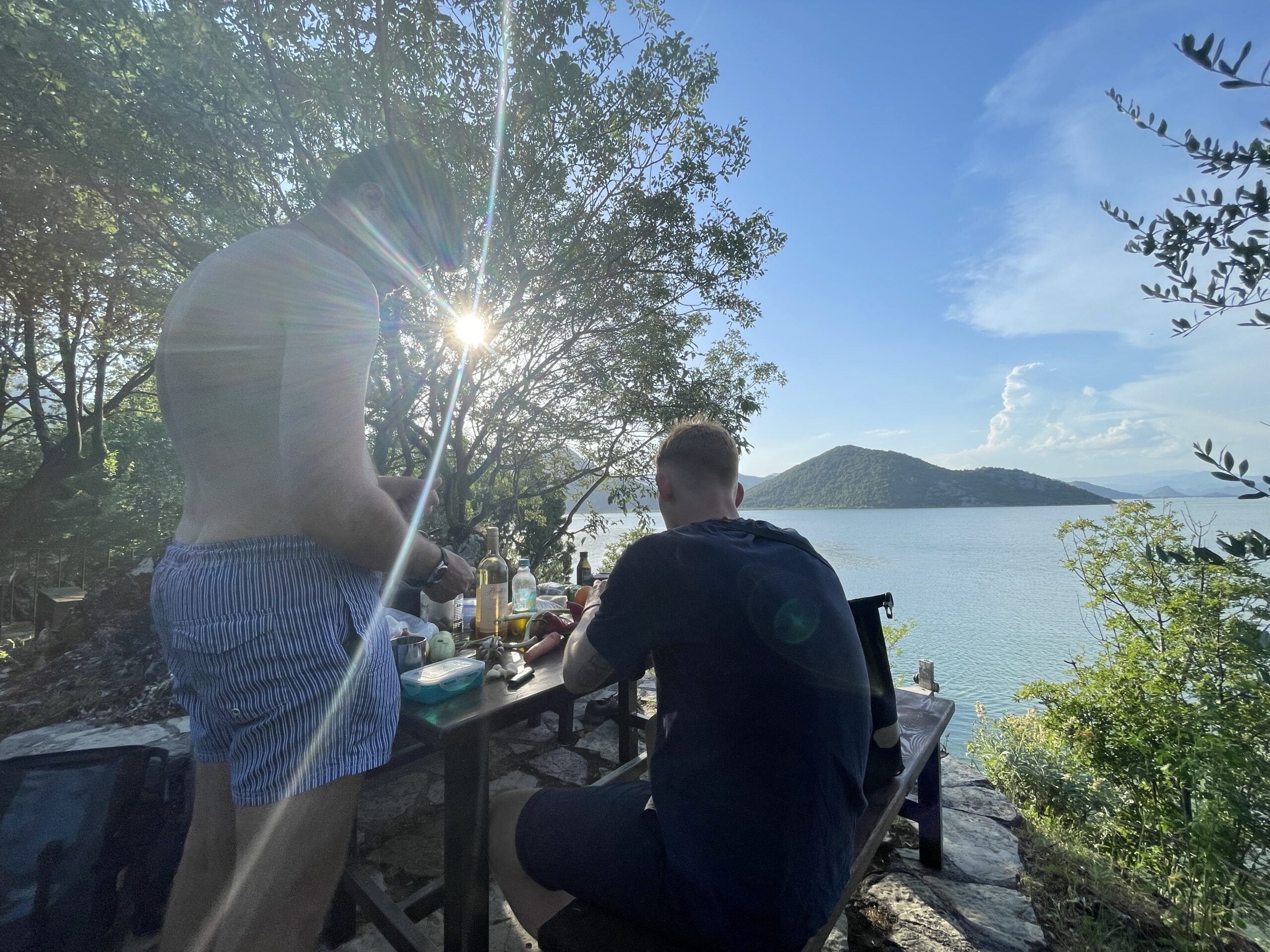 Abbildung zu Tag 63: Seepanorama